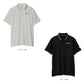 Black＆white ブラック＆ホワイト メンズ ゴルフウェア NonWetロゴプリント半袖ポロシャツ 吸汗速乾 UVプロテクト 汗シミ軽減 BGS9604WB