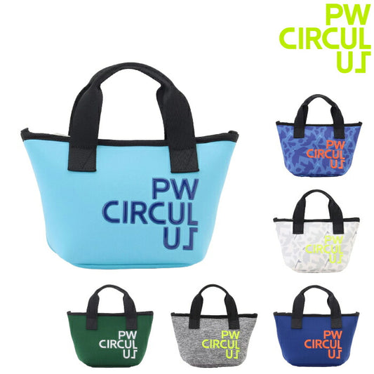 PW CIRCULUS ピーダブリュサーキュラス ゴルフ メンズ レディース UNISEX PW ロゴカートバッグ ネオプレーン素材 軽量 クッション性 水濡れOK bo7ilm0021