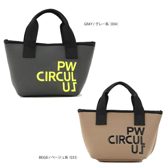 PW CIRCULUS ピーダブリュサーキュラス ゴルフ メンズ レディース UNISEX〈NEWサイズシリーズ〉PW ロゴカートバッグ ネオプレン素材 軽量 小さめサイズ bo7ilw0021