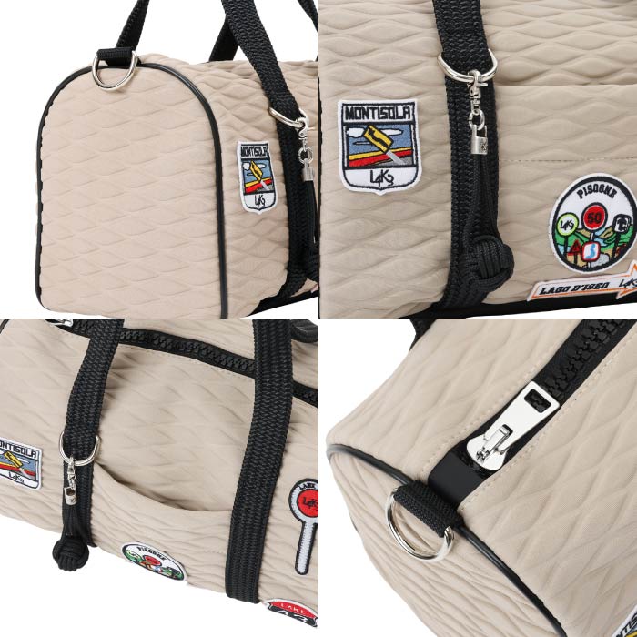 L4K3 レーク ゴルフウェア メンズ レディース BOSTON micro カートバッグ サブバッグ キャンディチャーム付 BOC-1180PA