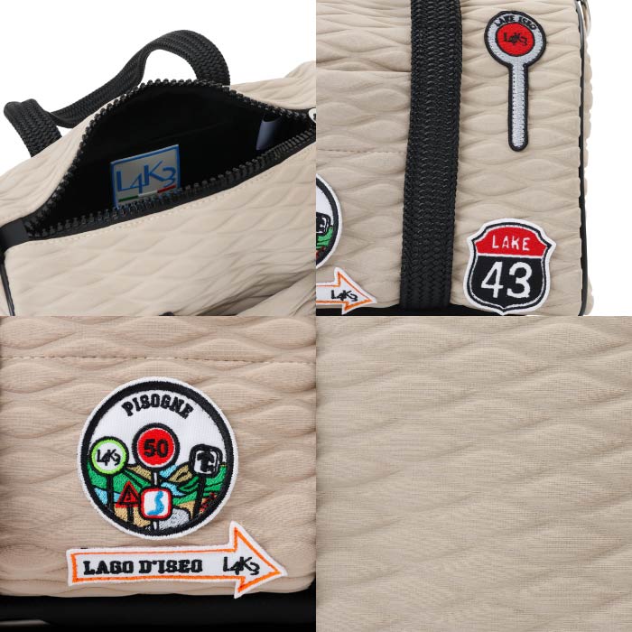 L4K3 レーク ゴルフウェア メンズ レディース BOSTON micro カートバッグ サブバッグ キャンディチャーム付 BOC-1180PA