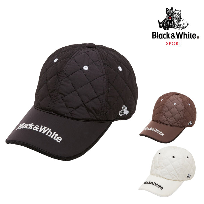 Black＆white ブラック＆ホワイト メンズ レディース ロゴキャップ BUF8443