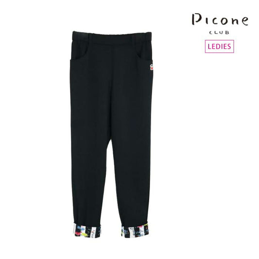 【30%OFF SALE】PICONE CLUB ピッコーネクラブ ゴルフウェア レディース ロールアップUV接触冷感パンツ C357415