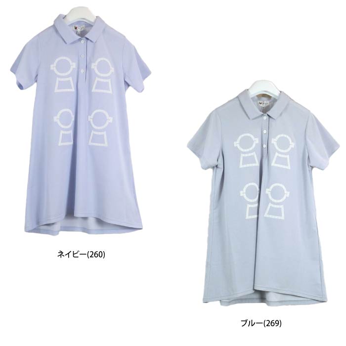 【30%OFF SALE】PICONE CLUB ピッコーネクラブ ゴルフウェア UV冷感ピンストライプチュニック C359427