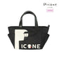 PICONE CLUB ピッコーネクラブ ゴルフバッグ レディース ロゴワッペンナイロンカートバッグ ポケット付き ファスナー付き C510905