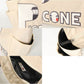 PICONE CLUB ピッコーネクラブ ゴルフバッグ レディース ロゴワッペンナイロンカートバッグ ポケット付き ファスナー付き C510905