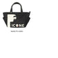 PICONE CLUB ピッコーネクラブ ゴルフバッグ レディース ロゴワッペンナイロンカートバッグ ポケット付き ファスナー付き C510905