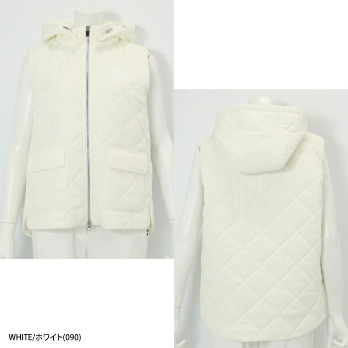 PICONE CLUB ピッコーネクラブ ゴルフウェア レディース 防風保温キルト中綿ジップベスト 防風性 はっ水性 ストレッチ性 C514020