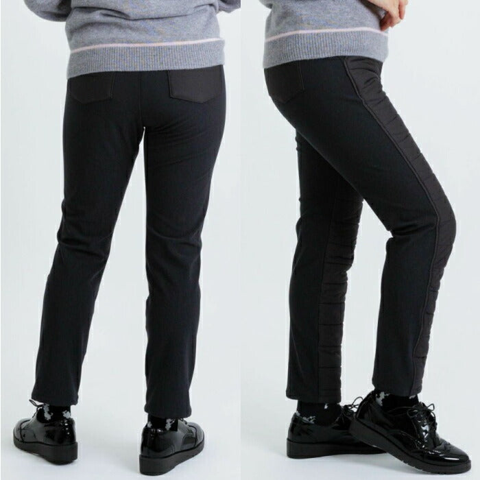 PICONE CLUB ピッコーネクラブ ゴルフウェア レディース 防風撥水中綿キルト切替パンツ 伸縮性 はっ水 ストレッチ性 C517108