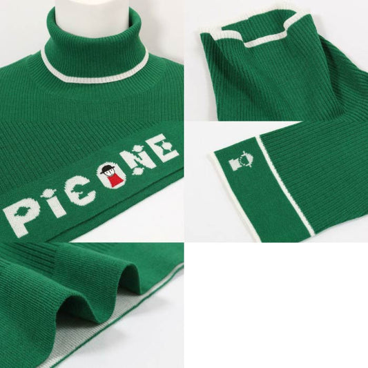PICONE CLUB ピッコーネクラブ ゴルフウェア レディース ハイネックリブニット プルオーバー 薄手 重ね着 C518016