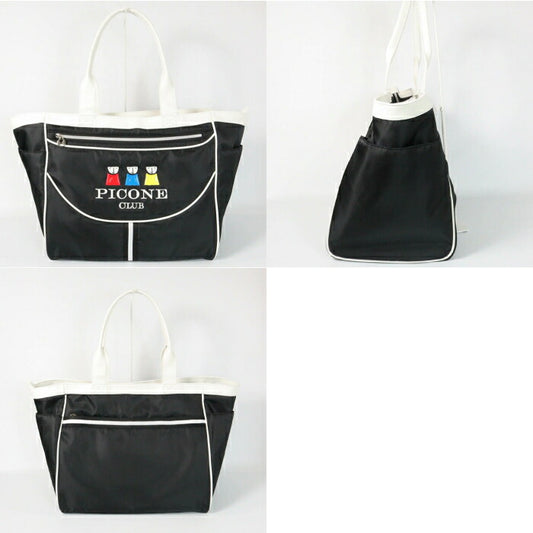 PICONE CLUB ピッコーネクラブ レディース モノトーンボストンバッグ 多数ポケット C550209