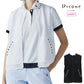 PICONE CLUB ピッコーネクラブ ゴルフウェア レディース トリコットメッシュ速乾ジップベスト 縦横伸縮 爽やかな清涼感 通気性 ストレッチ性 吸水速乾性 c554401