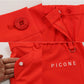PICONE CLUB ピッコーネクラブ ゴルフウェア レディース UV速乾カノコクロップドパンツ すっきり履きやすい 伸縮性 ウエスト総ゴム仕様 c557403