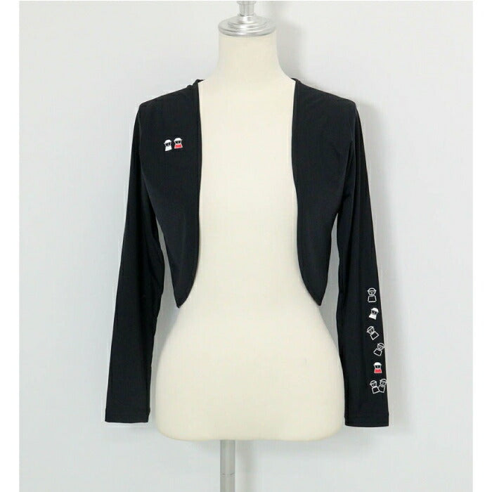 PICONE CLUB ピッコーネクラブ ゴルフウェア レディース ピコ柄UV冷感ボレロ 長袖 ショート丈 コンパクト c559329