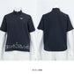 PICONE CLUB ピッコーネクラブ ゴルフウェア レディース 裾刺繍UV速乾ジッププルオーバー 半袖シャツ ドライタッチ 少し長めの半袖丈 ハーフジップ MADE IN JAPAN c559408