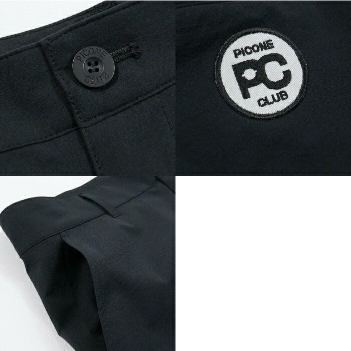 PICONE CLUB ピッコーネクラブ ゴルフウェア メンズ ベーシック撥水パンツ ロングパンツ シンプル 自然にフィット MADE IN JAPAN c567306