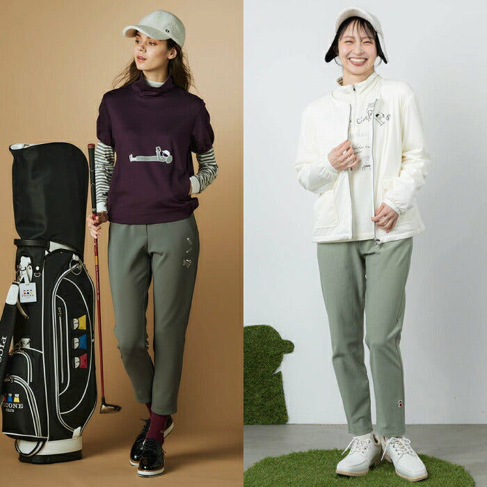 PICONE CLUB ピッコーネクラブ ゴルフウェア レディース 耳当て付きボアキャップ 帽子 サイズ調整可能 日本製 c610904