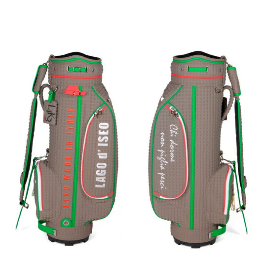 【送料無料】L4K3 レーク メンズ レディース CADDY BAG CB-SQUARE FANGO キャディバッグ ネオプレン素材 ワッペン 刺繍 CB-SQUARE-FANGO