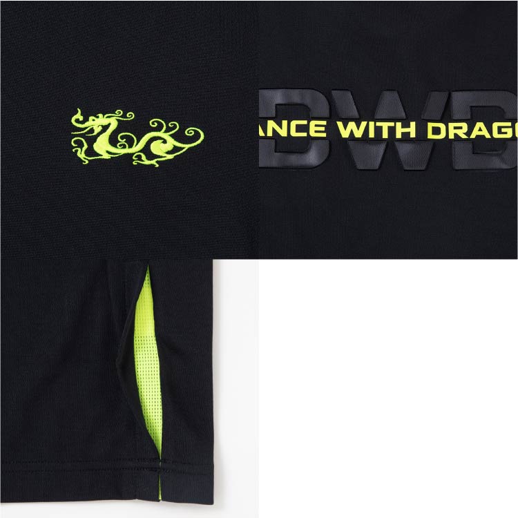 Dance With Dragon ダンスウィズドラゴン メンズ サイドベンチレーションモック D1-136330