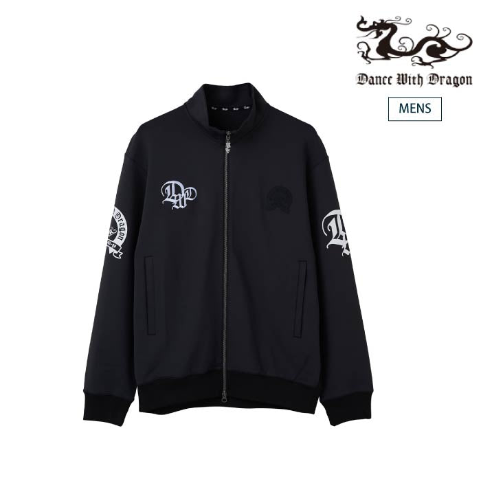 Dance With Dragon ダンスウィズドラゴン ゴルフウェア メンズ POWDER SCUBAダンボールジャージ 接触冷感 ストレッチ性 セットアップ対応 D1-289110