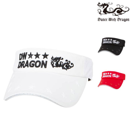Dance With Dragon ダンスウィズドラゴン メンズ レディース スターロゴバイザー 刺繍 D3-136230