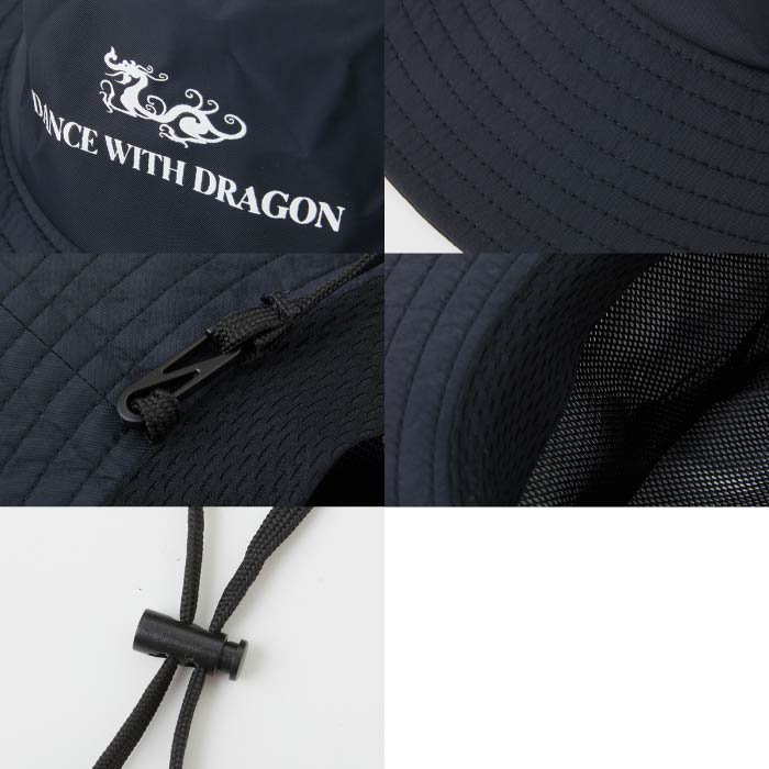 Dance With Dragon ダンスウィズドラゴン ゴルフバケットハット 帽子 メンズ レディース レインバケットハット 全天候型 D3-154320