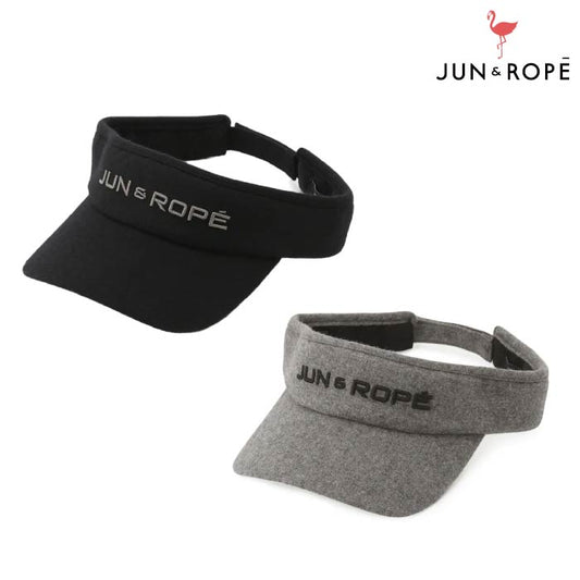 JUN&ROPE’ ジュンアンドロペ メンズ レディース ウールナイロンロゴ入りバイザー EJU13050