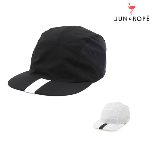 【40%OFF SALE】JUN&ROPE’ ジュンアンドロペ メンズ ラインジェットメッシュ切替キャップ【撥水】【軽量】 日本製 EJU33010