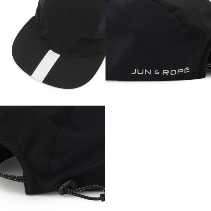 JUN&ROPE’ ジュンアンドロペ メンズ ラインジェットメッシュ切替キャップ【撥水】【軽量】 日本製 EJU33010