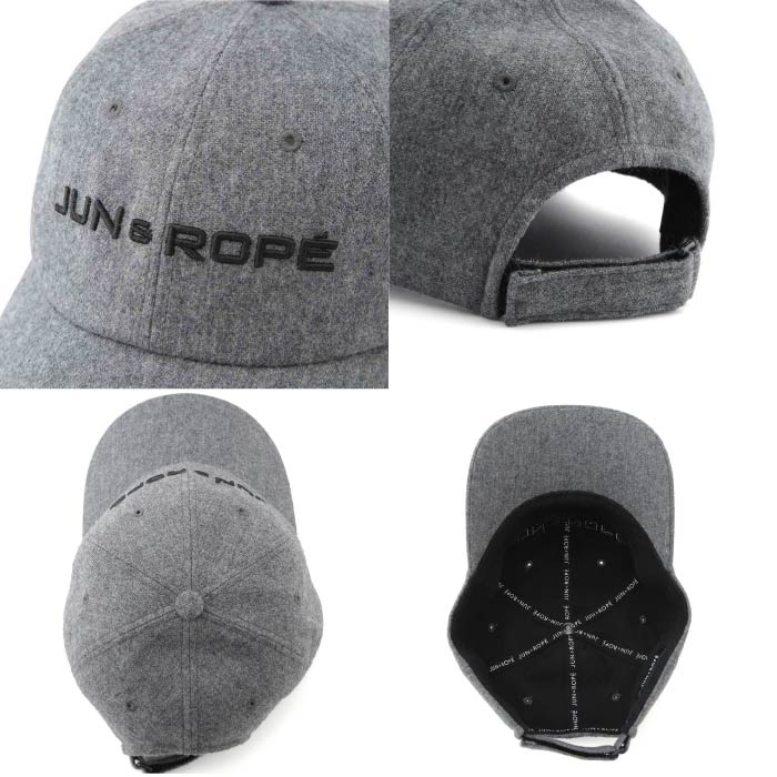 JUN&ROPE’ ジュンアンドロペ メンズ レディース ウールナイロンベーシックキャップ 日本製 EJU33050