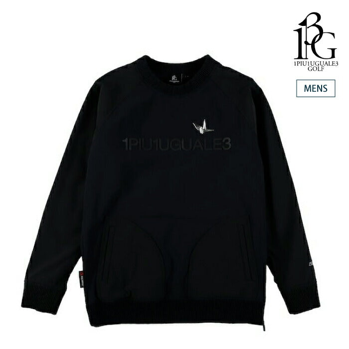 1PIU1UGUALE3 GOLF ウノピゥウノウグァーレトレゴルフ ゴルフウェア メンズ 113 GOLF CRAZY SNEED JACK スニードジャック プルオーバー ブルゾン セットアップ対応 GRB131-GPU012