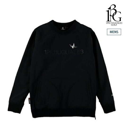 1PIU1UGUALE3 GOLF ウノピゥウノウグァーレトレゴルフ ゴルフウェア メンズ 113 GOLF CRAZY SNEED JACK スニードジャック プルオーバー ブルゾン セットアップ対応 GRB131-GPU012