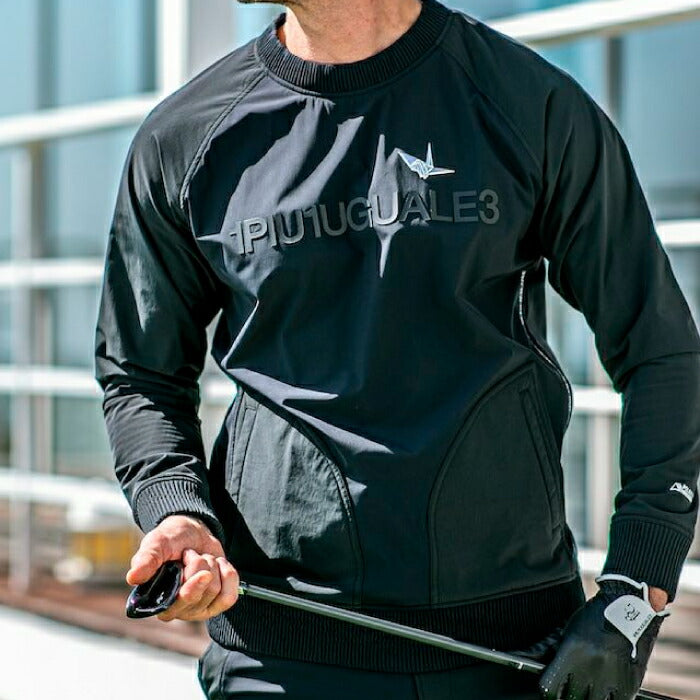 1PIU1UGUALE3 GOLF ウノピゥウノウグァーレトレゴルフ ゴルフウェア メンズ 113 GOLF CRAZY SNEED JACK スニードジャック プルオーバー ブルゾン セットアップ対応 GRB131-GPU012