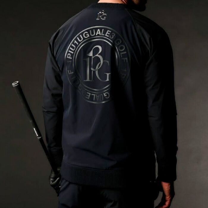 1PIU1UGUALE3 GOLF ウノピゥウノウグァーレトレゴルフ ゴルフウェア メンズ 113 GOLF CRAZY SNEED JACK スニードジャック プルオーバー ブルゾン セットアップ対応 GRB131-GPU012