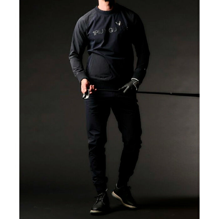 1PIU1UGUALE3 GOLF ウノピゥウノウグァーレトレゴルフ ゴルフウェア メンズ 113 GOLF CRAZY SNEED JACK スニードジャック プルオーバー ブルゾン セットアップ対応 GRB131-GPU012