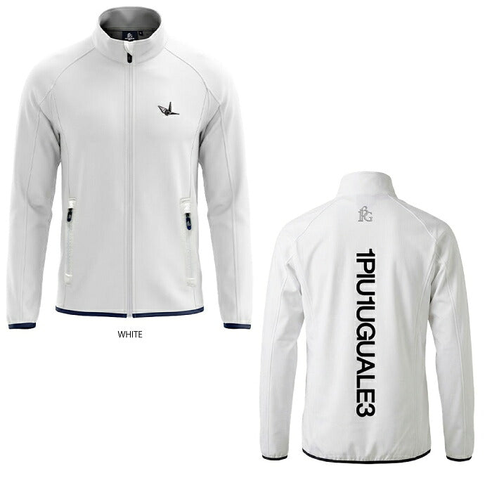1PIU1UGUALE3 GOLF ウノピゥウノウグァーレ ゴルフウェア メンズ 113 GOLF WIND JACKET ブルゾン ストレッチ 軽量 ソフトなフィット感 セットアップ対応 grb145-gpu047