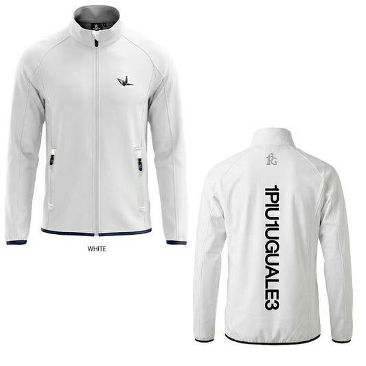 1PIU1UGUALE3 GOLF ウノピゥウノウグァーレ ゴルフウェア メンズ 113 GOLF WIND JACKET ブルゾン ストレッチ 軽量 ソフトなフィット感 セットアップ対応 grb145-gpu047