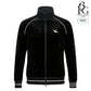 1PIU1UGUALE3 GOLF ウノピゥウノウグァーレ ゴルフウェア メンズ 113 GOLF VELOUR PIPING JACKET ブルゾン 立体カッティング採用 ベロア特有の柔らかさとウールの温もり セットアップ対応 grb149-gpu048