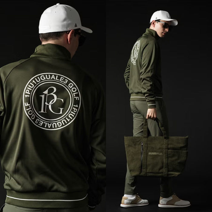 1PIU1UGUALE3 GOLF ウノピゥウノウグァーレトレゴルフ ゴルフウェア メンズ 113 GOLF MOCK NECK BLOUSON モックネック ブルゾン 4WAYストレッチ 汗冷えを防止 日本製 grb150-gpe068