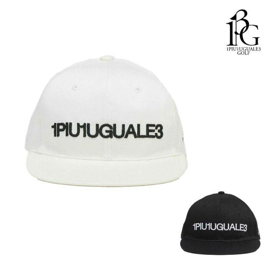 1PIU1UGUALE3 GOLF ウノピゥウノウグァーレトレゴルフ ゴルフウェア メンズ 113 GOLF FLAT CAP キャップ GRG339-COT393