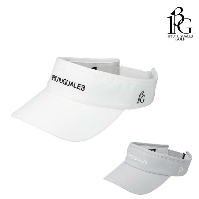 1PIU1UGUALE3 GOLF ウノピゥウノウグァーレトレゴルフ ゴルフウェア メンズ 113 GOLF SUN VISOR サンバイザー GRG386-POE485