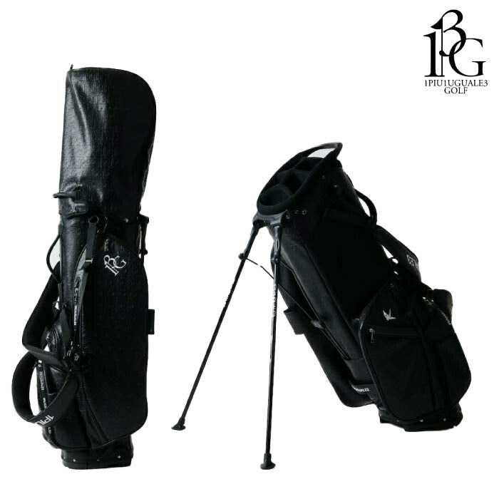 1PIU1UGUALE3 GOLF ウノピゥウノウグァーレトレゴルフ メンズ レディース 113 GOLF STAND CADDIE BAG キャディバッグ GRG425-OVR020