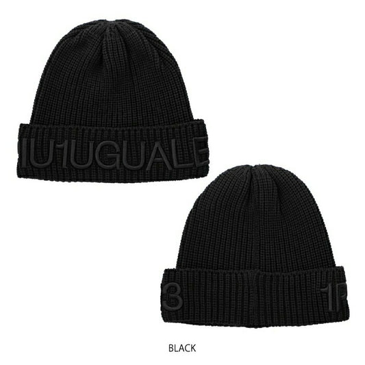 1PIU1UGUALE3 GOLF ウノピゥウノウグァーレトレゴルフ ゴルフウェア メンズ レディース 113 GOLF KNIT CAP ニット 帽子 GRG500-GCU004