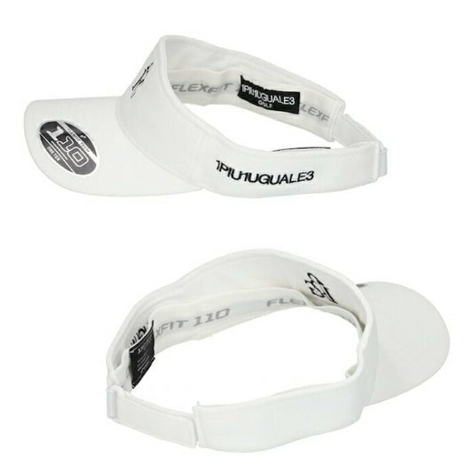 1PIU1UGUALE3 GOLF ウノピゥウノウグァーレトレゴルフ ゴルフウェア メンズ レディース 113 GOLF VISOR 113G&1PIU1UGUALE3 LOGO バイザー GRG515-GPE052
