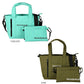 1PIU1UGUALE3 GOLF ウノピゥウノウグァーレトレゴルフ メンズ レディース 113 GOLF TOTE BAG SMALL Sサイズ ハイエンド トートバッグ 防水PU加工 止水ジップ採用 GRG519-GPE040