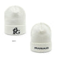 1PIU1UGUALE3 GOLF ウノピゥウノウグァーレトレゴルフ ゴルフウェア メンズ レディース 113 GOLF CUFFED KNIT BEANIE 113G LOGO ニットビーニー ニット帽 顔周りがシャープに見える立体的なシルエット grg524-gaw019