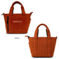 1PIU1UGUALE3 GOLF ウノピゥウノウグァーレトレゴルフ メンズ レディース 113 GOLF CORDUROY 2WAY TOTE BAG SMALL Sサイズ ハイエンド トートバッグ カートバッグ 止水ファスナー採用 取り外し可能内ポケット搭載 grg526-gpe072