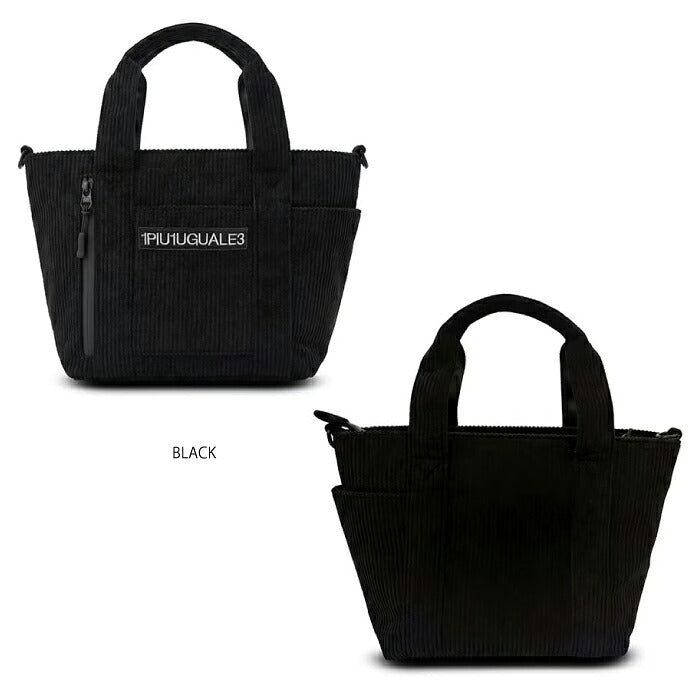1PIU1UGUALE3 GOLF ウノピゥウノウグァーレトレゴルフ メンズ レディース 113 GOLF CORDUROY 2WAY TOTE BAG SMALL Sサイズ ハイエンド トートバッグ カートバッグ 止水ファスナー採用 取り外し可能内ポケット搭載 grg526-gpe072