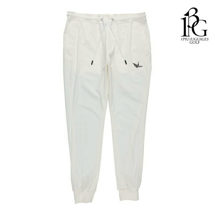 1PIU1UGUALE3 GOLF ウノピゥウノウグァーレトレゴルフ ゴルフウェア メンズ 113 GOLF RIB PANTS ロングパンツ 4WAYストレッチ 極薄軽量ストレッチ素材UBER使用 上質な質感 セットアップ対応 GRP203-GNU010
