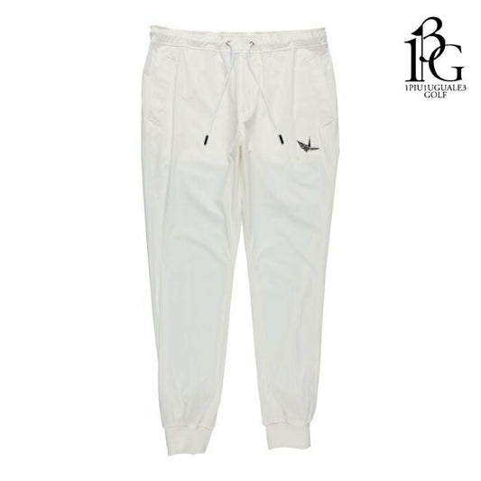 1PIU1UGUALE3 GOLF ウノピゥウノウグァーレトレゴルフ ゴルフウェア メンズ 113 GOLF RIB PANTS ロングパンツ 4WAYストレッチ 極薄軽量ストレッチ素材UBER使用 上質な質感 セットアップ対応 GRP203-GNU010